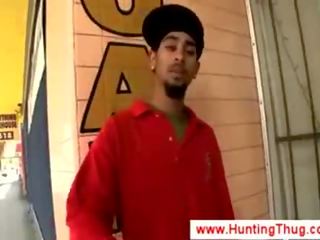 Black brother gets talked into gay dirty clip